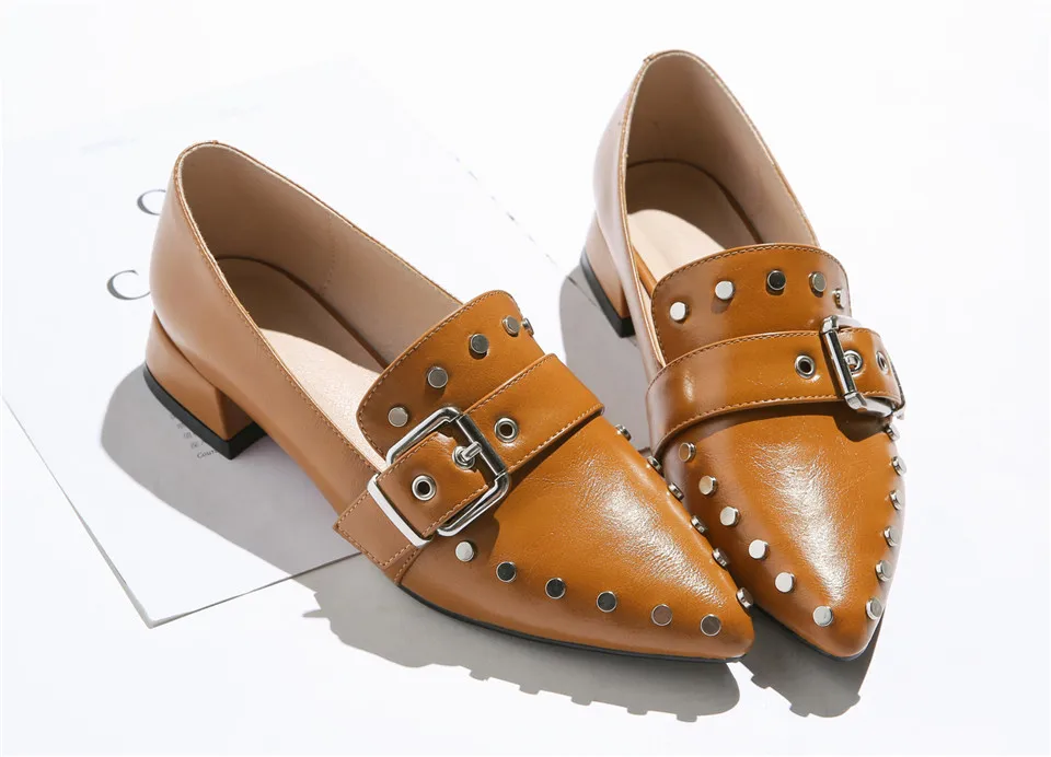 Woman Rivet Loafers (9)