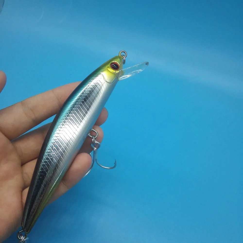 TSURINOYA DW37 5 шт./лот 120 мм/40 г тонущие приманки minnow больше гольян твердая Прикормка искусственные приманки Рыболовная Приманка