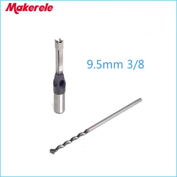

Wood Drill Bit Woodworking tools Square Hole Mortising Chisel Set 9.5mm 3/8 Mortiser Power Tools bits High Quality drill bit set