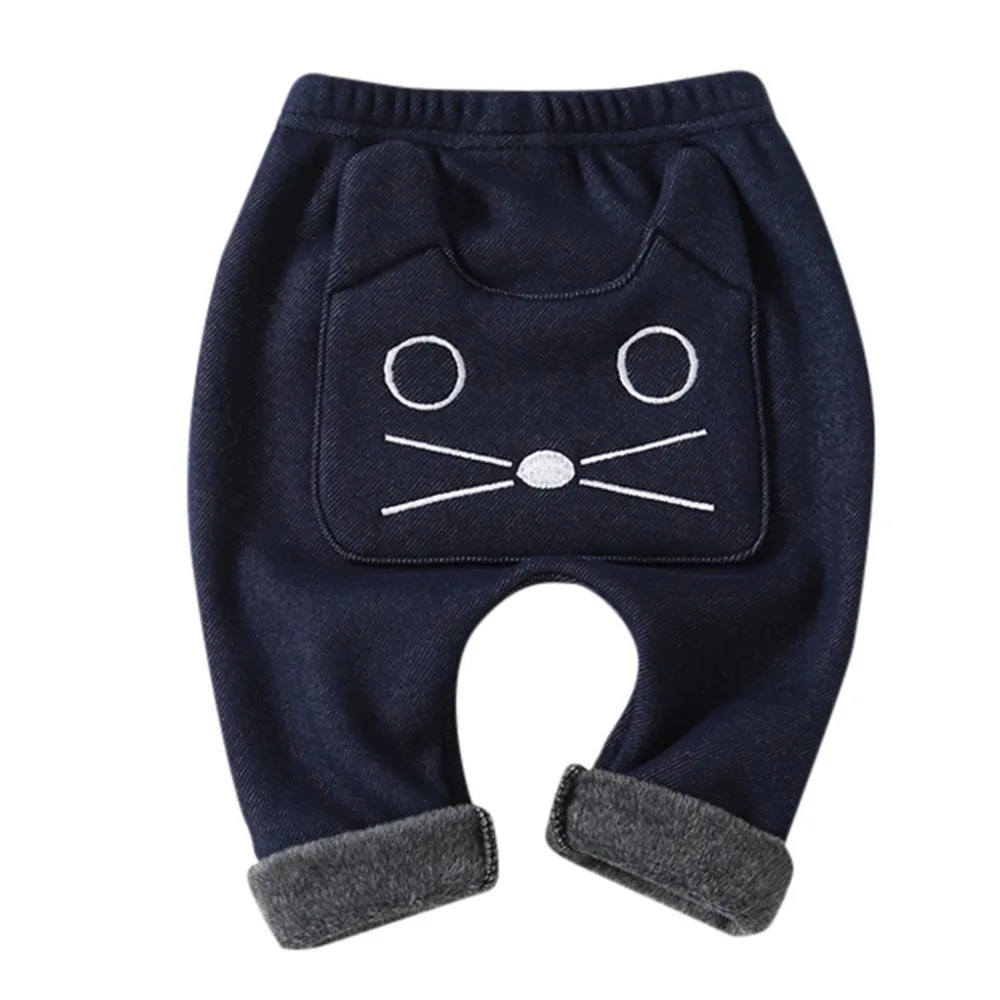 Осень, Одежда для новорожденных мальчиков и девочек, длинные штаны для мальчиков и девочек, одежда для малышей, Колготки с рисунком кота