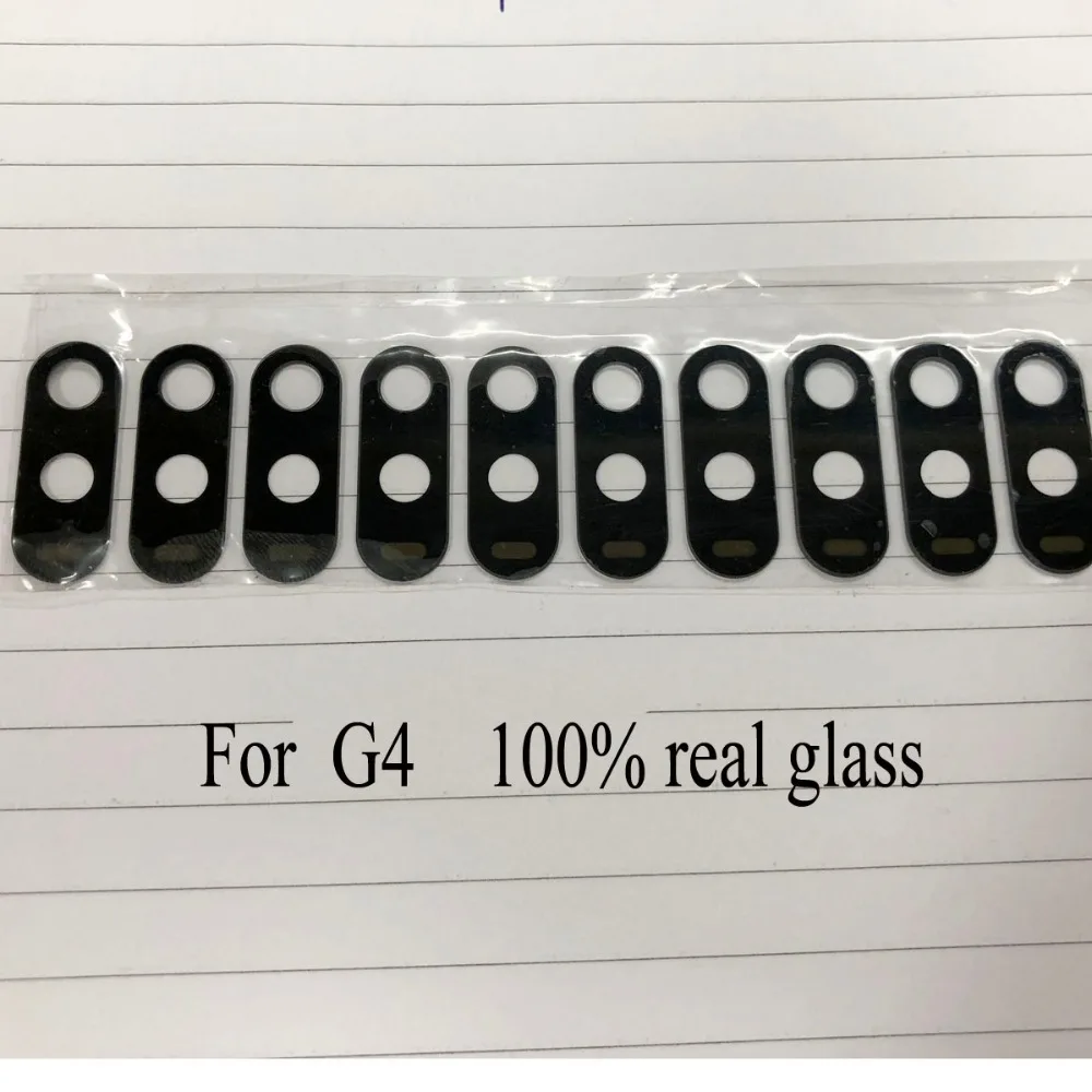 Original New real glass For Moto G4 Rear Camera Cover glass Lens cover