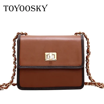 

TOYOOSKY Women Messenger Bags Good Quality Ladies Shoulder Bag Ladies Small Clutches Chain Women Crossbody Bags Tote