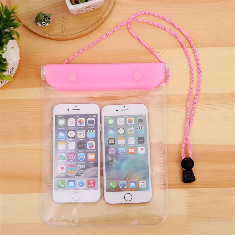 

Outdoor Swimming Sports Bags PVC Waterproof Mobile Phone Pouch Float Drifting Swimming Diving Bag Holder Dry Protection Package