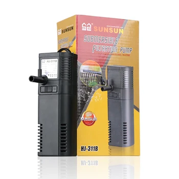 

SUNSUN mini building internal filter submersible oxygen pump fish turtle aquarium water Fish Turtle Water Plant Tank Aquarium