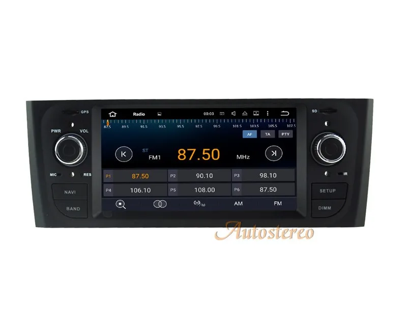 8 Core ram 2 GB Android 6,0 7,1 Автомобильный gps навигационный плеер радио для FIAT Punto 2005-2009 Linea 2007-2011 Автомобильный стерео блок