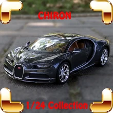 Christmas Gift Chiron 1/24 Metal Model Roadster Car Vehicle Decoration Alloy Car Showcase Collection Metallic Toys Cars Present
