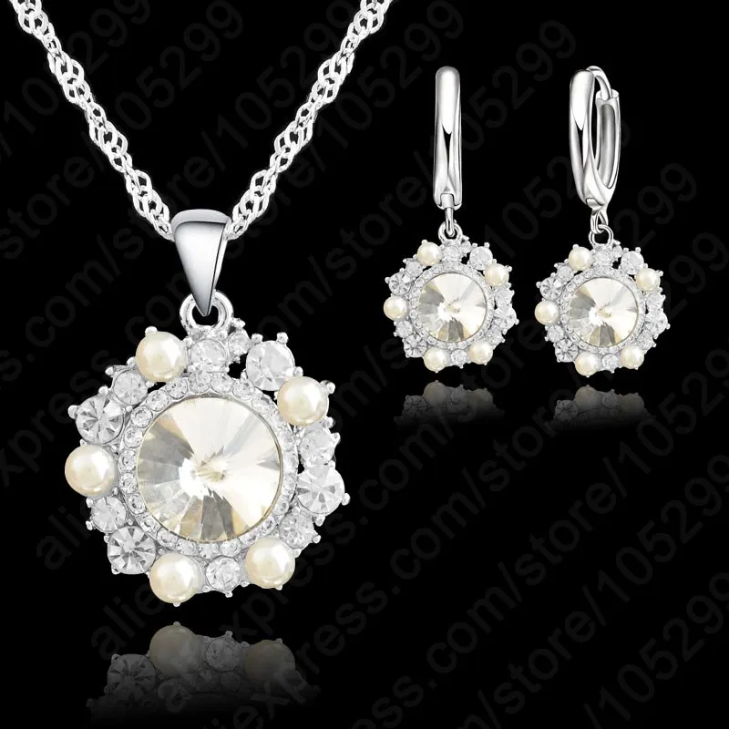 JEXXI-Greece-Zircon-Crystal-Pendant-Necklace-Loop-Earring-Wedding-Engagement-Jewelry-Set-925-Sterling-Silver-For (1)