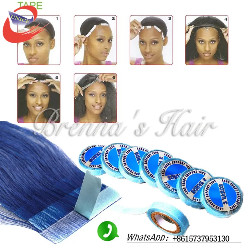 1pcs finest quality Lace wig glue tape for hair extension double sider