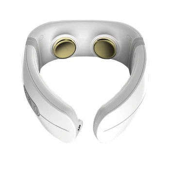 

Electric Back Neck Massager Cervical Vertebra Impulse Massaging Electromagnetic Shock Pulse Tool Relief Relax Body Care