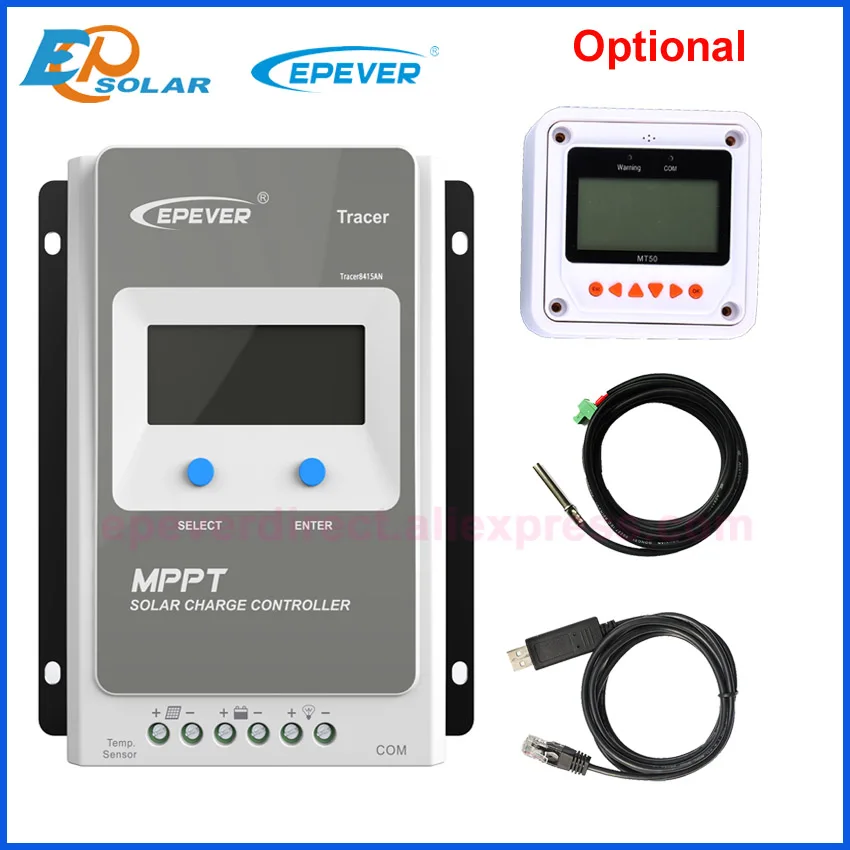 Контроллер солнечной зарядки EPEVER 30A 40A 20A 10A MPPT Tracer3210AN 12V24V автоматическая работа