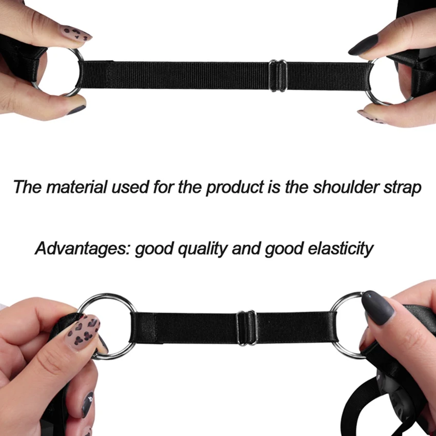 Venda por Atacado Arnês do Corpo Mulheres Pena Sutiã Corpo Arnês Preto Sexy Gaiola Bondage Lingerie Cinto Asa Oco Anel 6 arnês preto sexy gaiola bondage lingerie cinto