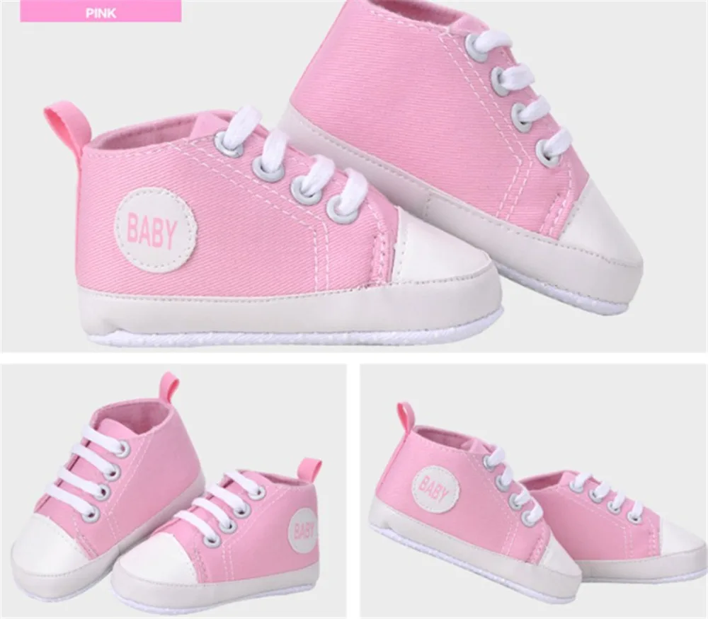 New High quality baby shoes girls boys 2017 fashion rainbow canvas