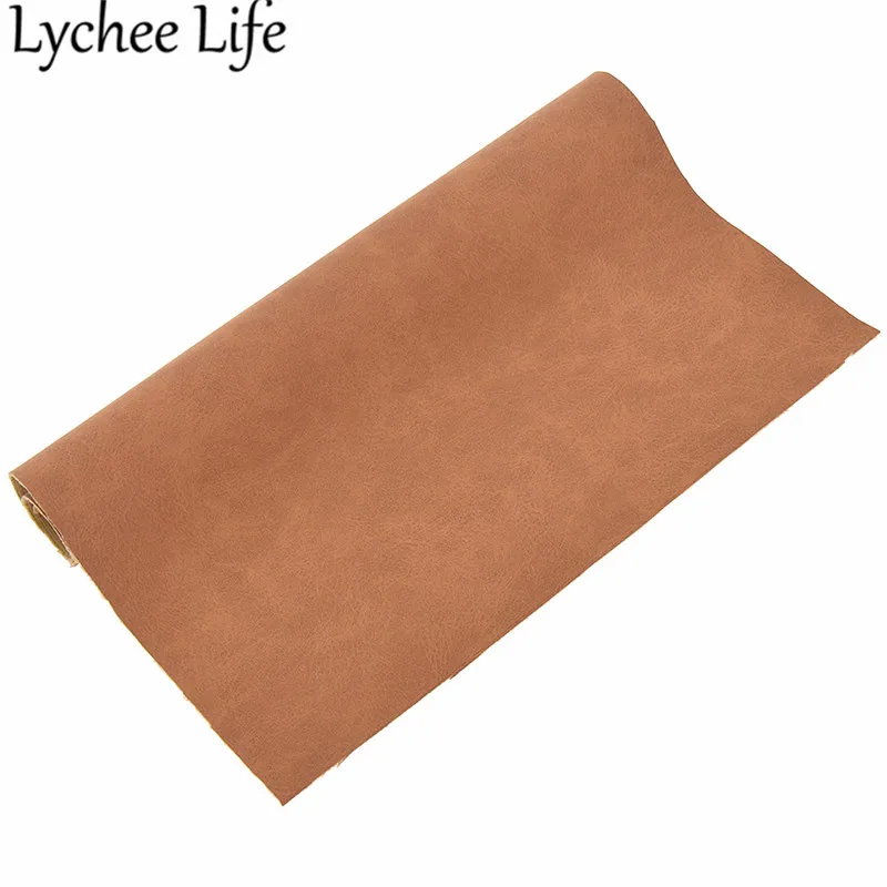 Lychee Life A4 искусственная замша кожа ткань красочные 21x29 см Ткань современная домашняя одежда текстиль принадлежности для шитья товары