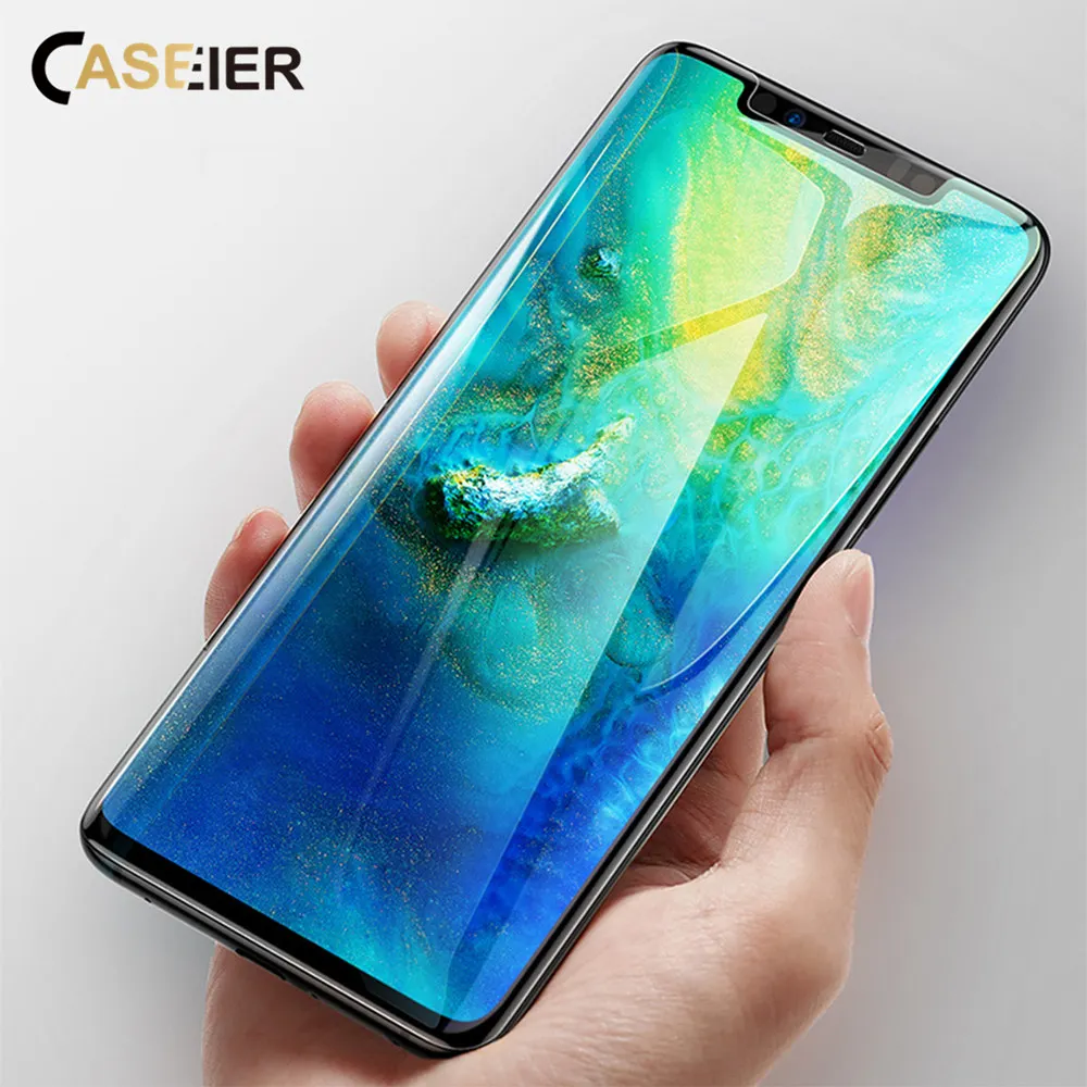 

CASEIER 9D Screen Protector Hydrogel Film For Huawei Mate 20 Pro Soft Curved Screen Protector For Huawei Mate 20 Pro Hydrogel