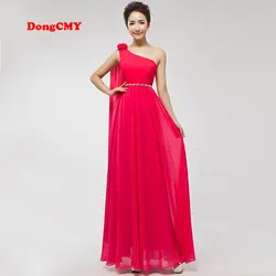 DongCMY CG1022 2017 Новая мода Длинные шифон vestido de festa нарядное платье