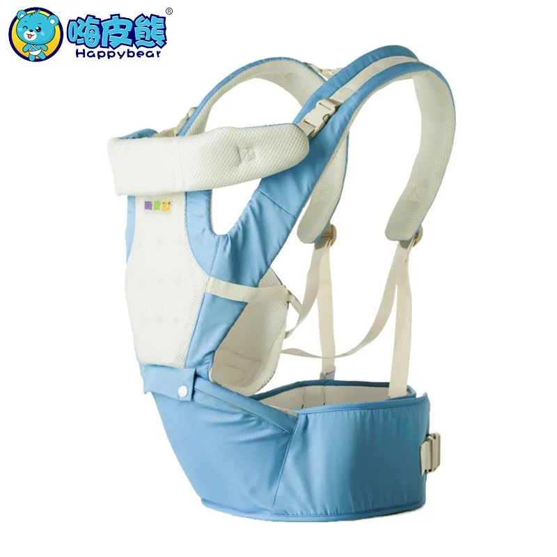 

HappyBear Multifunction Baby Carrier Backpack 3D Breathable Mesh Sling For Newborn Baby Chicco Wrap Rider Canvas 1511