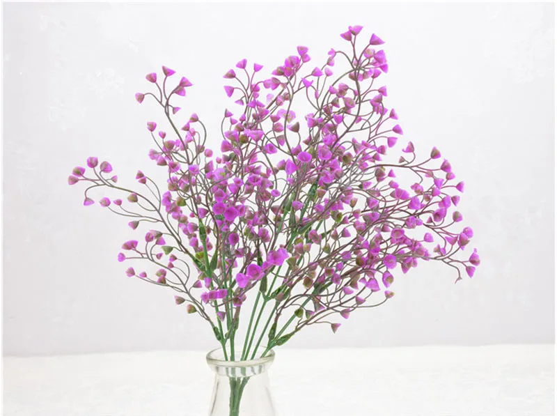 Flone Artificial Plant Twig Fake Twig Home Decoration Flowers Arrangement For Wedding Flower Wall Decoration Supplies (6)