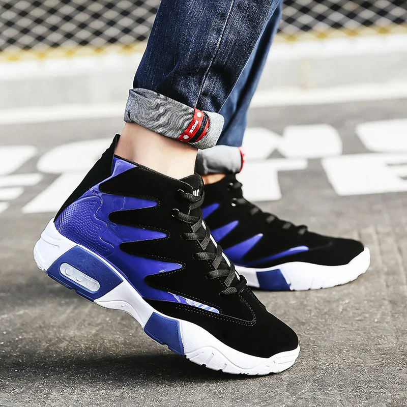 

Basketball Shoes 2008 Autumn New PU Suede sneakers men Outdoor Anti-skid and Shock Absorption Training Men's Shoes size39-44