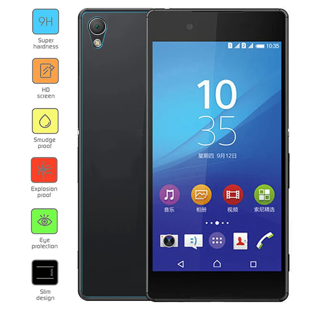 

Tempered Glass back cover Protector film for Sony Xperia Z1 Z2 Z3 Z4 Z5 Compact Z L36H Z5 Plus M4 M5 Protective Glass Back Film