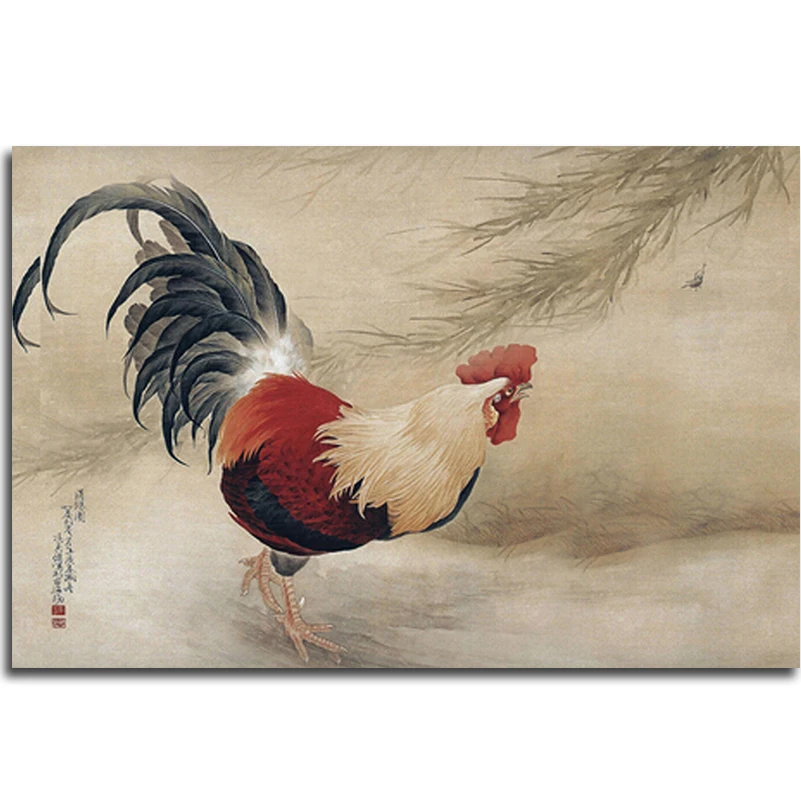 Rooster Diamond Painting 5D Embroidery With Diamonds Picture Of