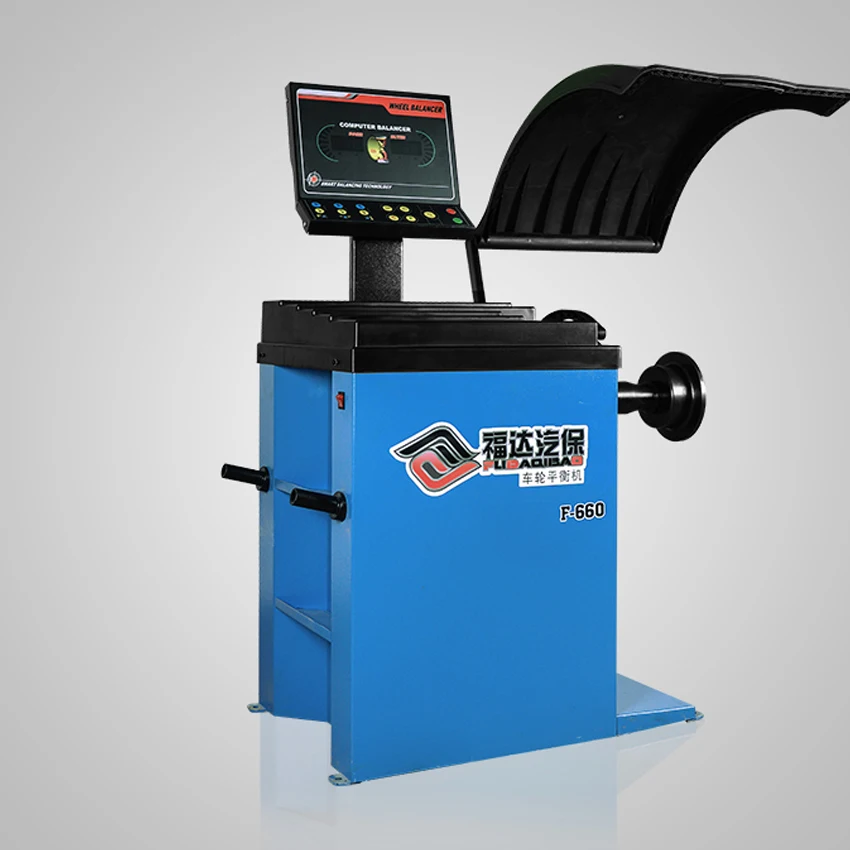 

LCD display Fully Automatic Measurement of Wheel Balancer