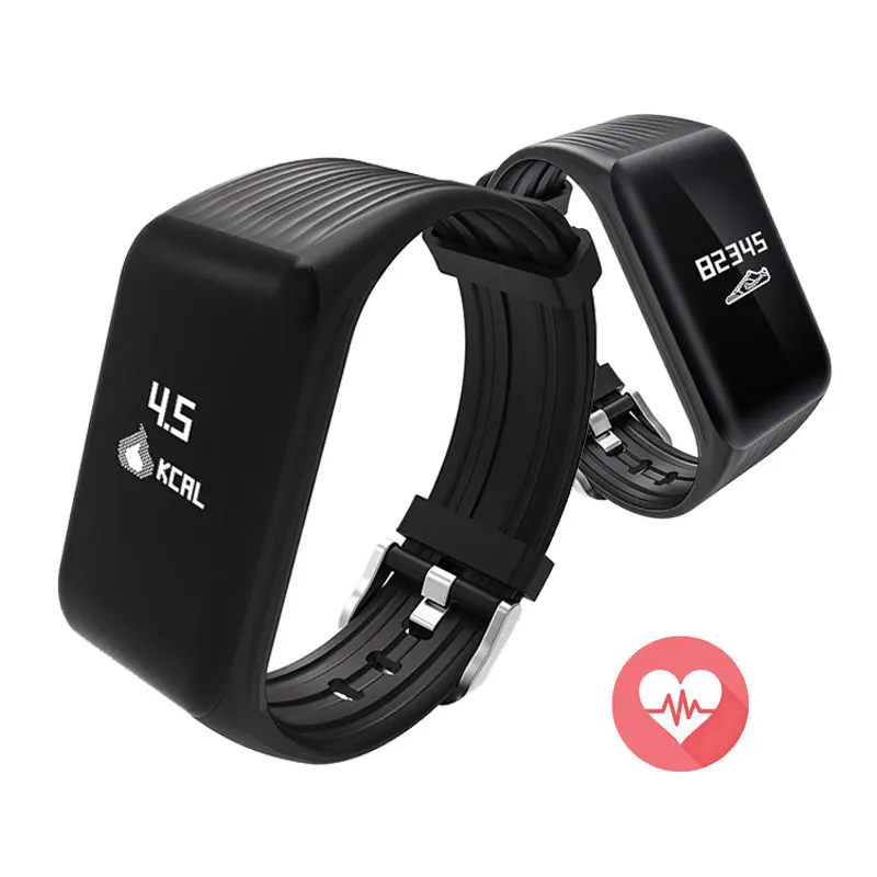 

K1 Smart Bracelet Step Count Sport Watch Band Acticity Fitness Tracker Waterproof Wristband Blood Pressure Heart Rate Monitor