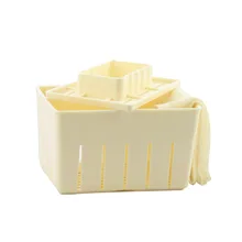 Moulds Press Tofu Free-Cloth-Mat Kitchen-Tools Homemade Plastic-Material Utensil Mold-Maker