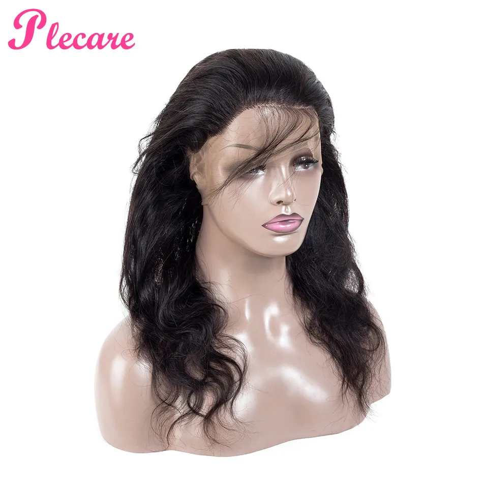 

Plecare Malaysian Body Wave 360 Lace Frontal Closure With Baby Hair Non Remy Human Hair Free Part Natural Color Free Shipping