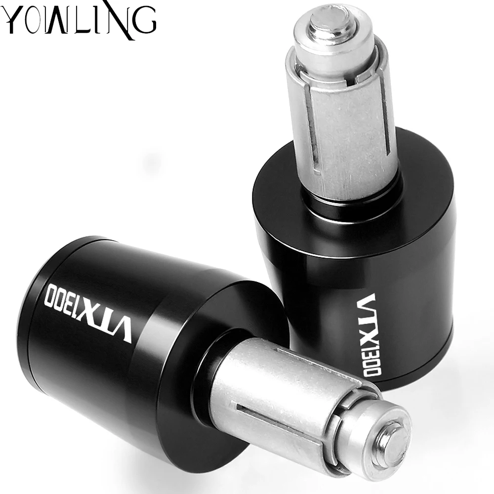 

Motorcycle CNC Handlebar Grips Bar Ends Cap Slider For HONDA VTX1300 VTX 1300 2003 2004 2005 2006 2007 2008 2009 2010 2011