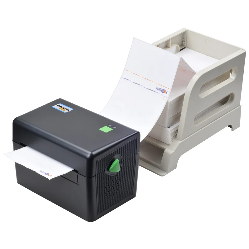 Issyzonepos 4 Inch Thermal Shipping Label Printer Sticker Barcode Printer Price Tag Maker 2D Barcode FREE Barcode Edit Software