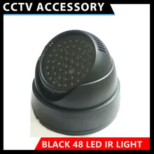 New style 48pcs black IR LED night vision illuminator Infrared light IR spotlight Additional for CCTV surveillance camera