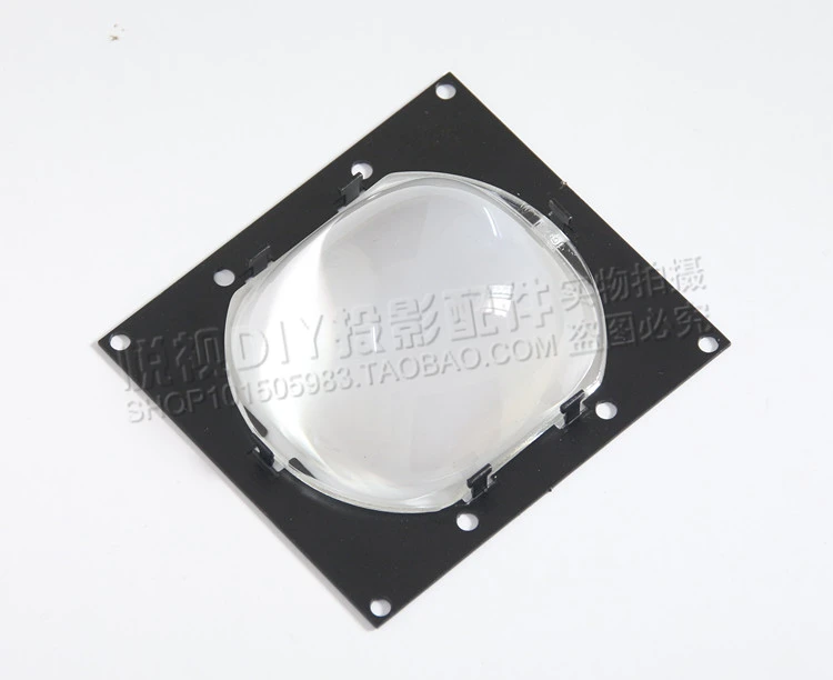 

Optical High Power Projector LED Light Lens With Holder Plano Convex collecting lens