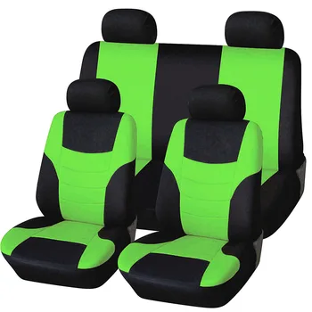 

8 Pcs Car Universal Seat Cover Black Gray Four Seasons Senior Cushion Cover Fit Most Auto Car Dropshiping