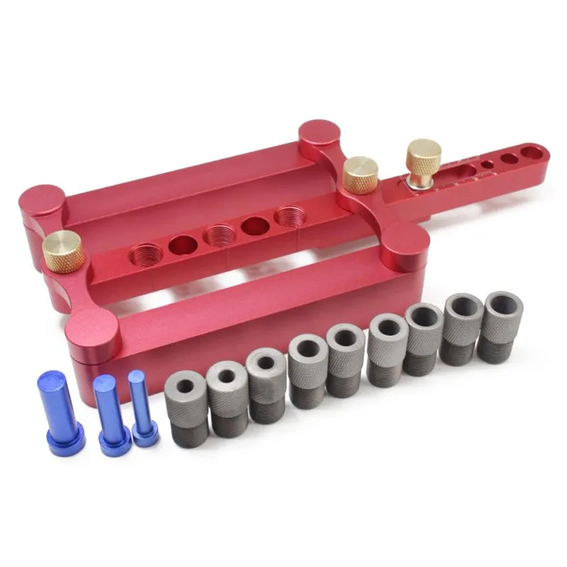 

6mm 8mm 10mm Self Centering Spike Template Set Metric Drilling Spigot Hand Tools Tool Set For Woodworking