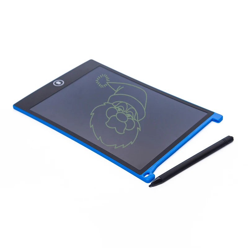 Портативный 4,4/8,5 дюймов Sketchpad Смарт ЖК-планшет для письма планшет Развивающие игрушки для детей электронный блокнот Рисование графический - Цвет: 8.5 inch black