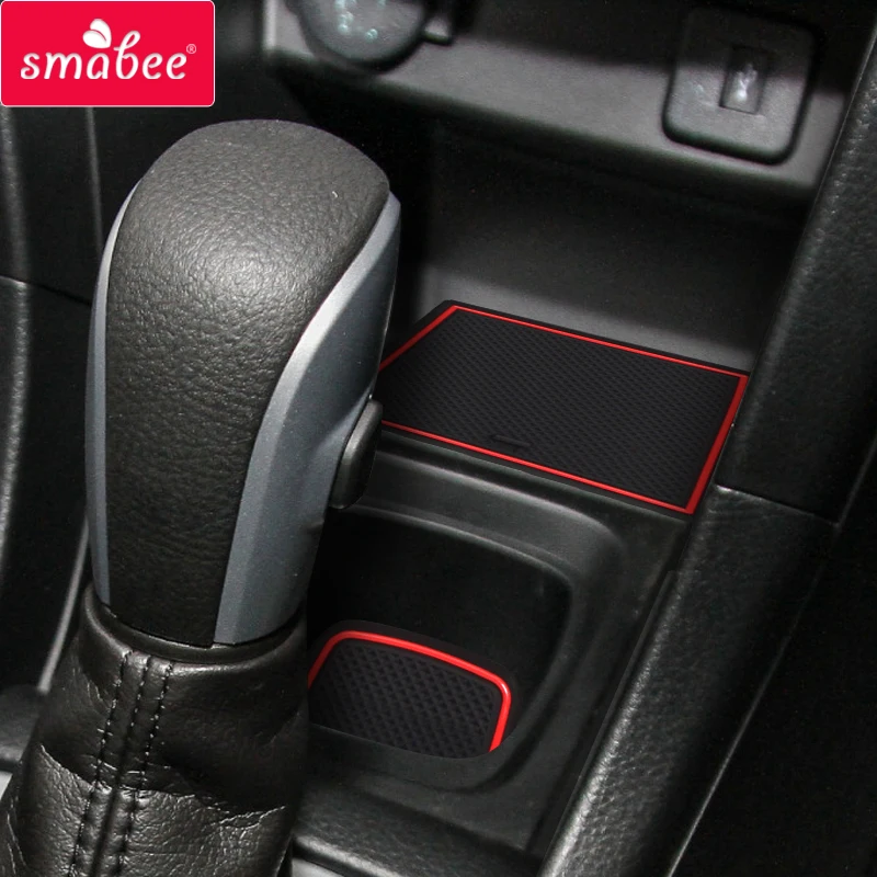 Smabee слот для ворот коврик SUZUKI swift SPORT 1 2 аксессуары 3D резиновый автомобильный 16 шт.