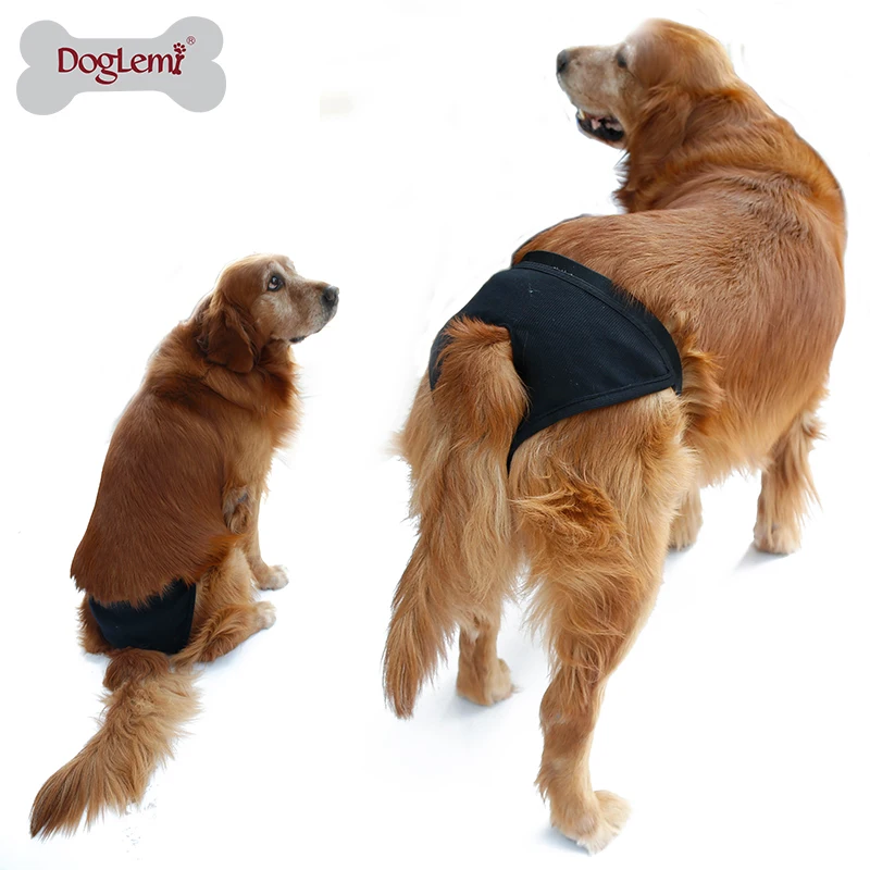 DogLemi женские гигиенические однотонные подгузники для собак и щенков короткие