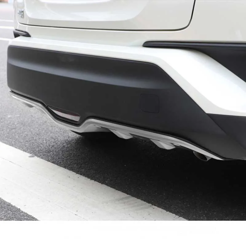 1 шт. нержавеющая сталь внешняя задняя противоскользящая пластина бампер Защита