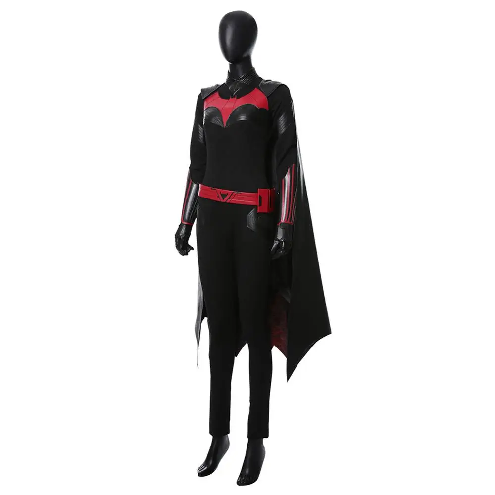 Batwoman Batgirl Kathy Kane костюм для косплея взрослых женщин и девушек из искусственной