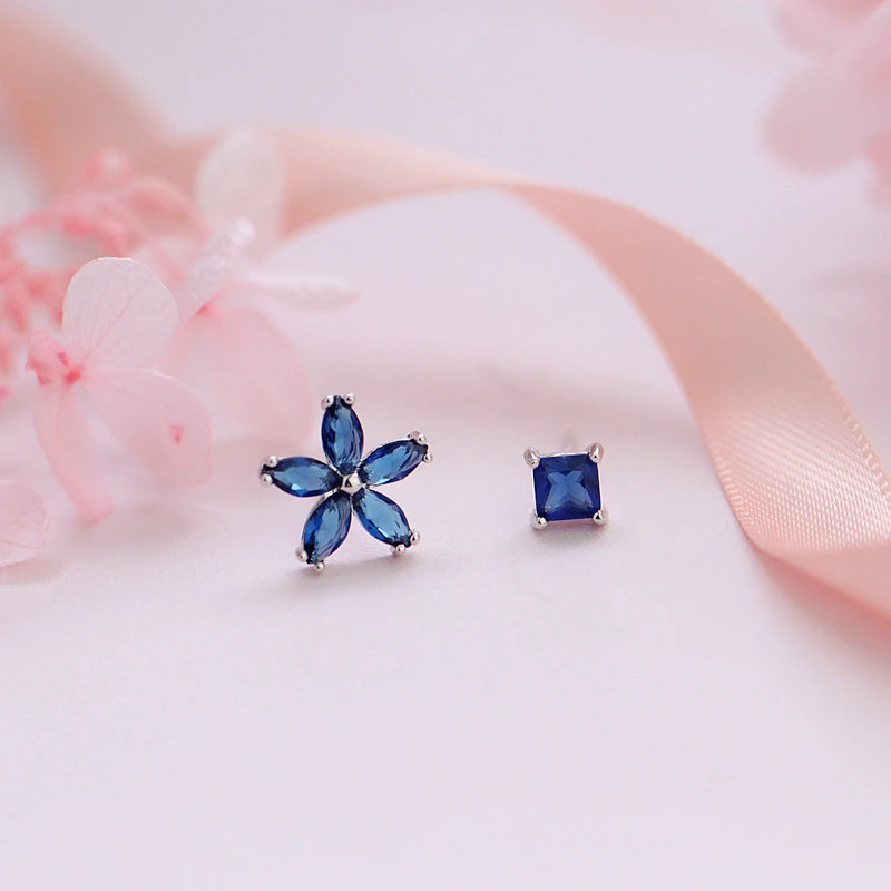 

Korean Fashion 925 Sterling Silver Crystal Star Earrings For Women Girls Romantic Earrings Party Jewelry Pendientes Brincos