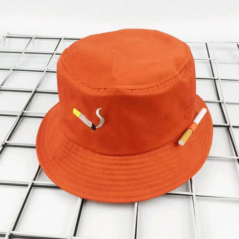 NO CHILL сигарета панамка с вышивкой для мужчин женщин хип хоп Рыбацкая шляпа для взрослых Панама Боб шляпа летние влюбленные плоская шляпа