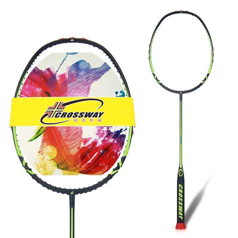 ultra lightweight Pure Carbon high rigidity Badminton Racket Integrat