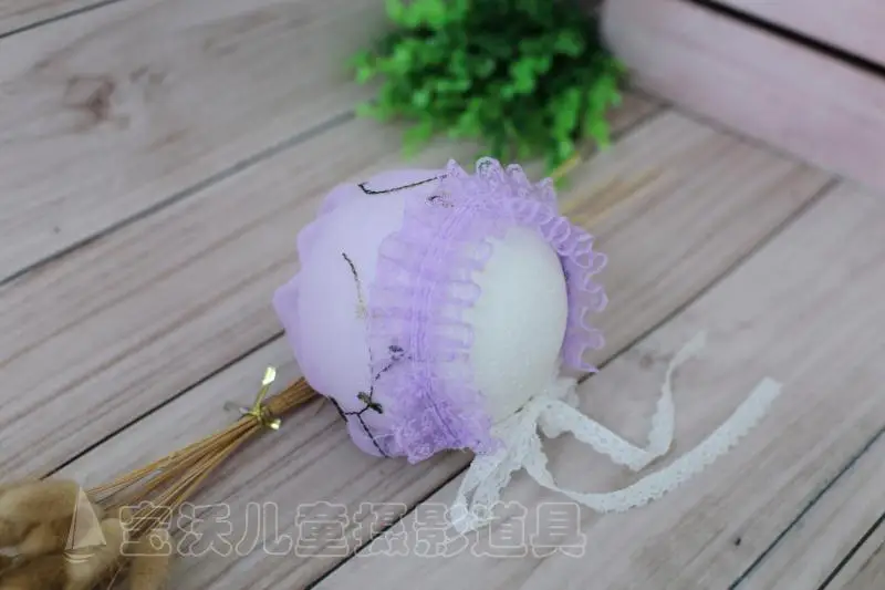 purple lace hat 2