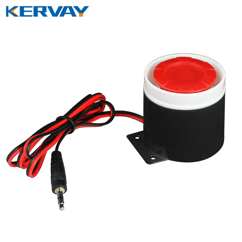 

Wired Indoor Mini Wired Siren For Wireless Home Alarm Security System Mini Siren Sound For Home Security 120dB