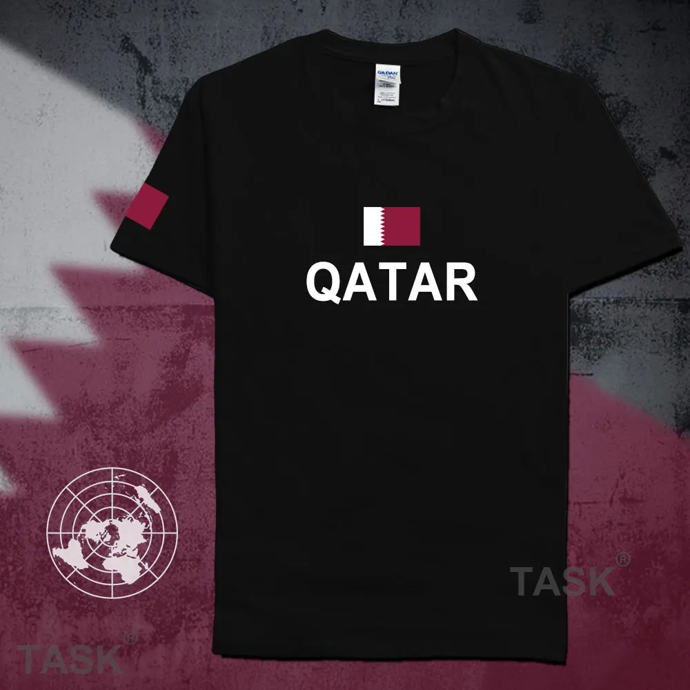 State of Qatar mens t shirts fashion 2017 jersey hip hop nations cotton