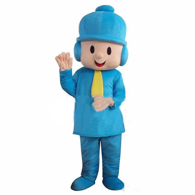 Новое поступление костюм Pocoyo для мальчиков размер взрослых талисмана с