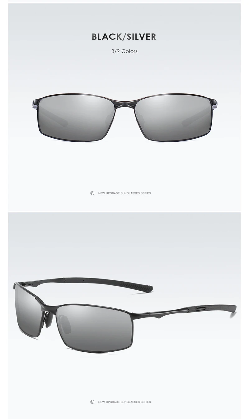 HD поляризационные фотохромные солнцезащитные очки, Мужская переходная линза, очки для вождения, рыбалки, мужские защитные очки для водителя, Oculos gafas de sol