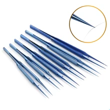 Titanium alloy ophthalmic tweezers fingerprint tweezers are suitable for electronic components and copper wire picking tools Titanium alloy ophthalmic tweezers fingerprint tweezers are suitable for electronic components and copper wire picking tools