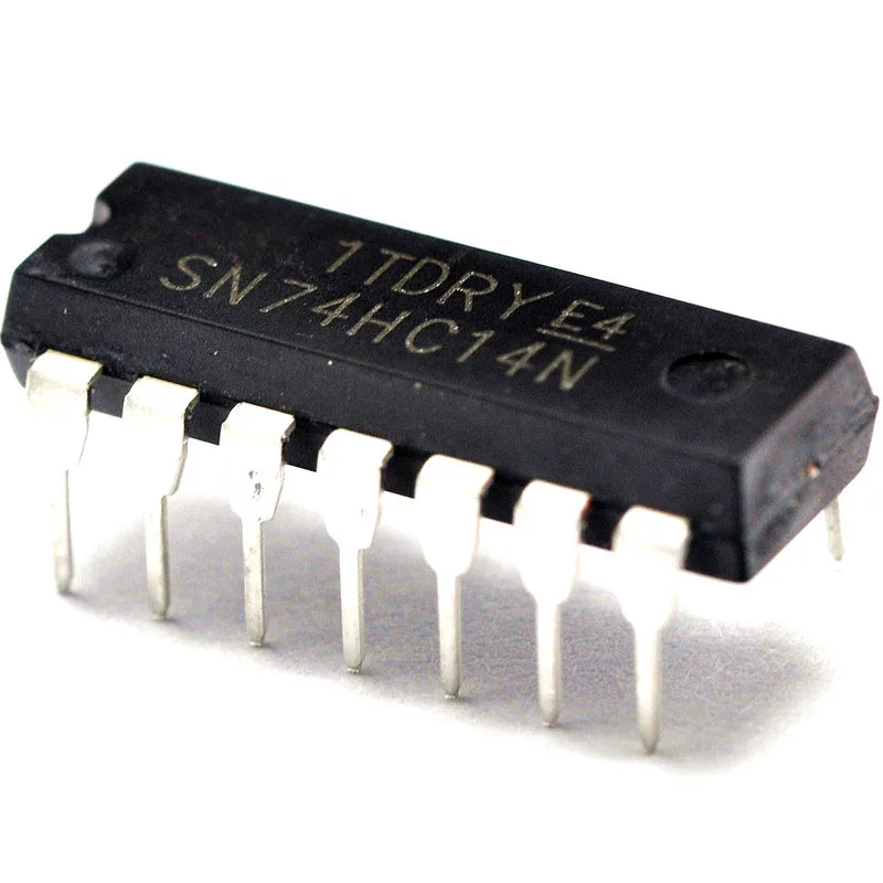 In six Schmidt SN74HC14N DIP14 new and original IC free shipping|ic ...