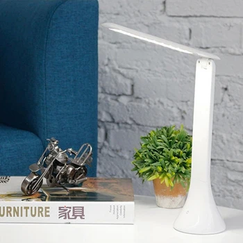 

Creative LED Desk Lamp Dimmable Touch Book Light USB Charging Reading Light Chargeable Table Lamp Portable Folding Lamp
